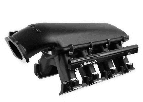 Holley Hi-Ram LS7 92MM Intake Manifold w/ High Flow Fuel Rails - Black