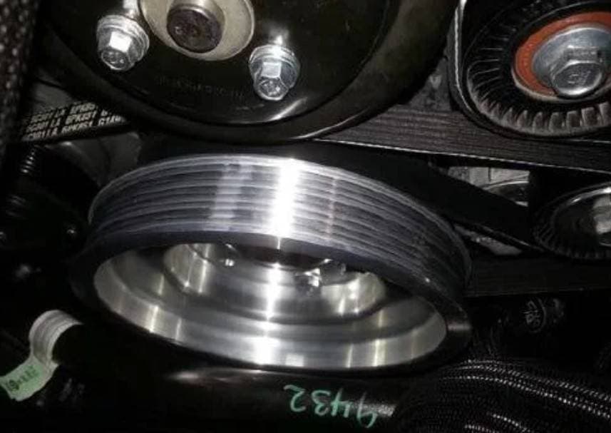 Procharger 2015-17 Mustang GT 8 Rib Crank Pulley Bag (OEM Balancer)