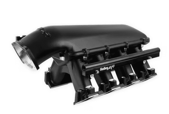 Holley Hi-Ram LS7 105MM Intake Manifold w/ High Flow Fuel Rails - Black
