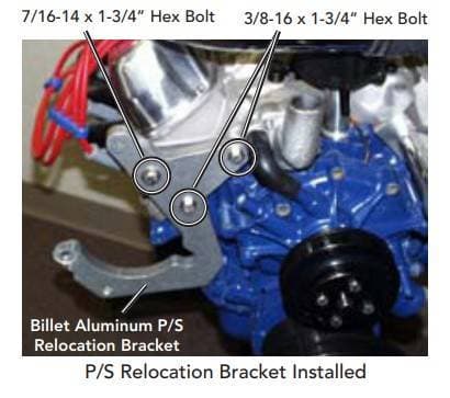 ProCharger 1986-93 Mustang P/S Mounting Bracket