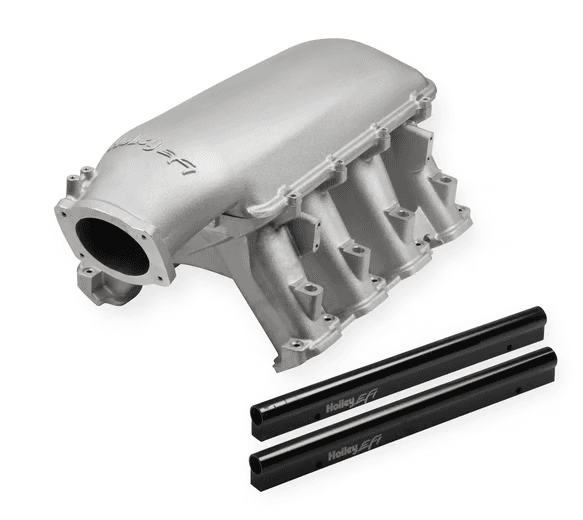 Holley Hi-Ram LT1 95MM Intake Manifold - Satin (Direct Injection and Port Injection)