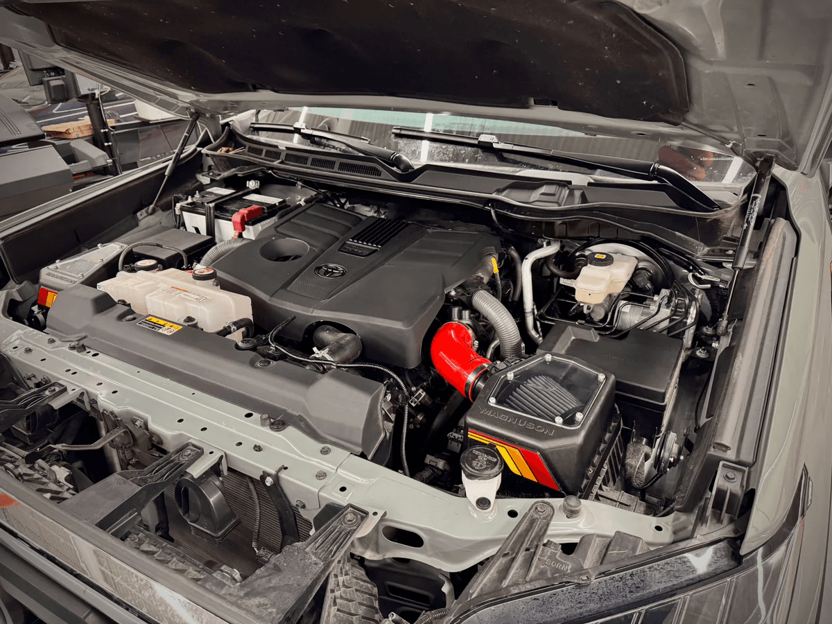 Magnuson 2022+ Toyota Tundra / 2023+ Toyota Sequoia 3.4L Turbo Performance Cold Air Kit - Dual Filters