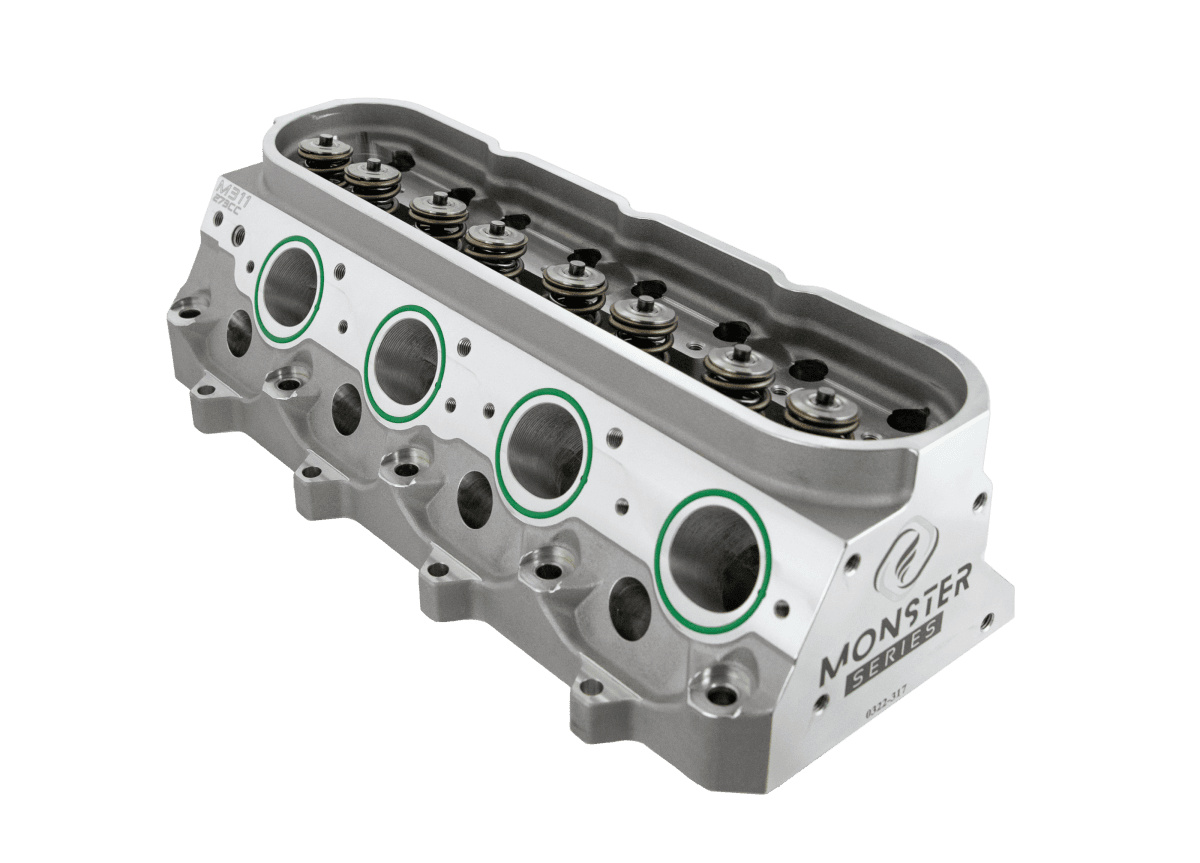 Frankenstein M311BM Boost-Monster 273cc LS3 CNC Ported 11 Degree Cylinder Head, 68cc Chambers, Assembled