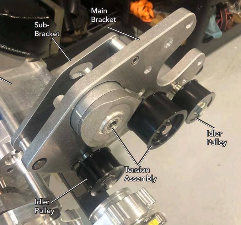ProCharger 1987-93 Ford Mustang 12-Rib Renegade Tensioner Assembly