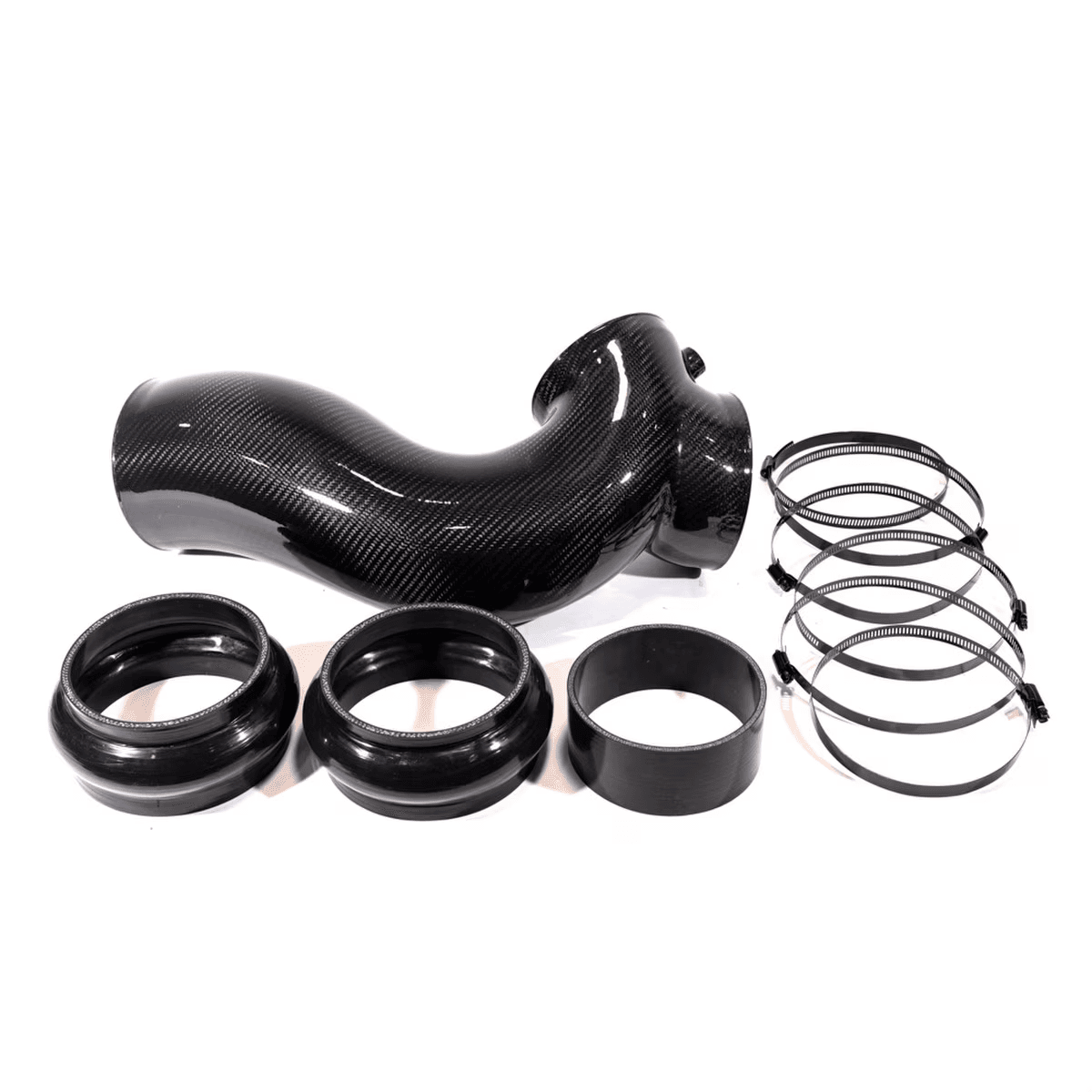 Whipple 2024+ Ford Mustang S650 112mm Carbon Fiber Intake Tube