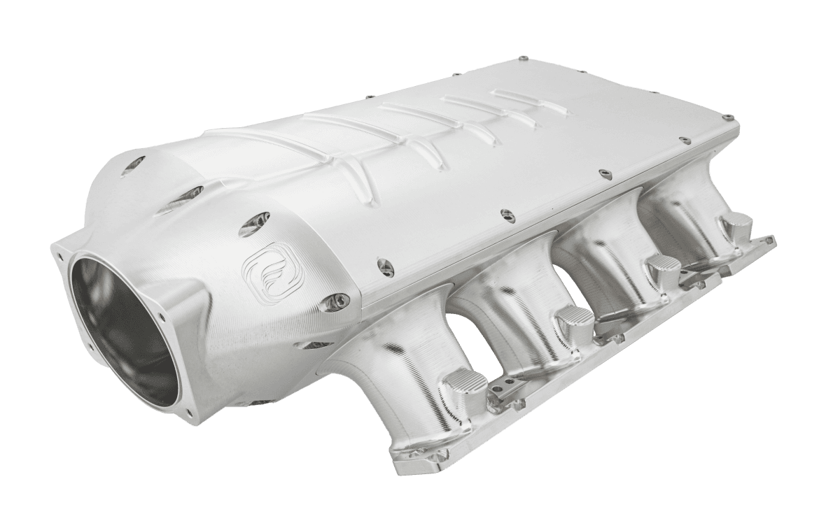 Frankenstein LS3 Billet LowPro Intake Manifold - Raw Finish  (2000HP Rated)