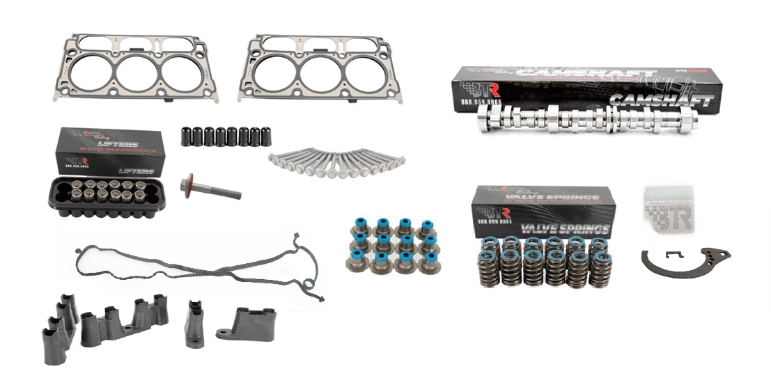 BTR Gen V LV1/LV3 4.3L Turbo Camshaft with Valve Train Upgrade & DOD Delete Kit