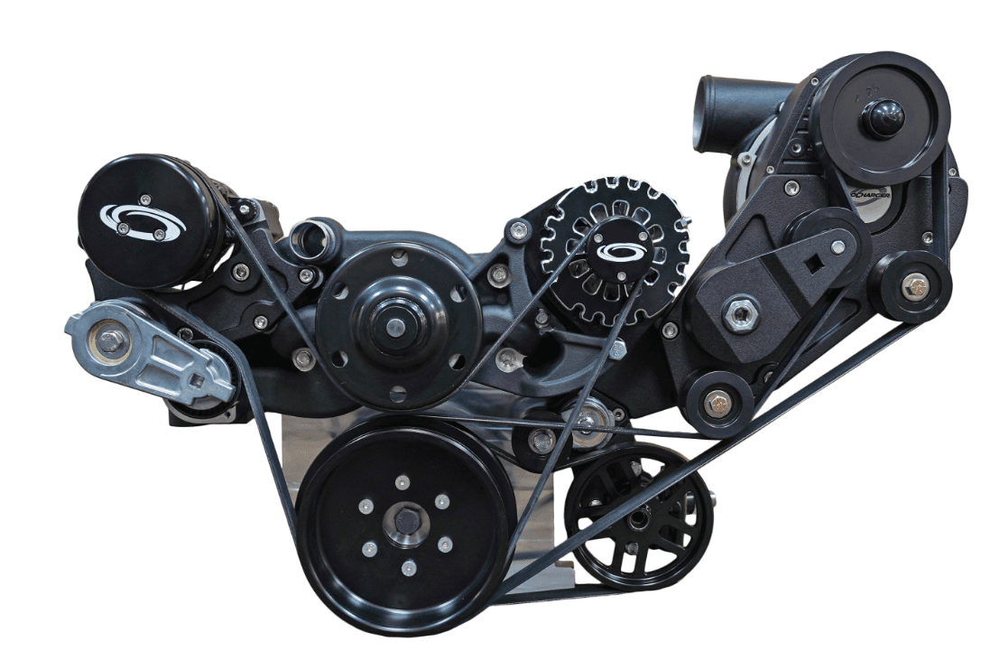 ProCharger Chevy LT Serpentine Front End Accessory Drive Kit With ProCharger Mounting Bracket