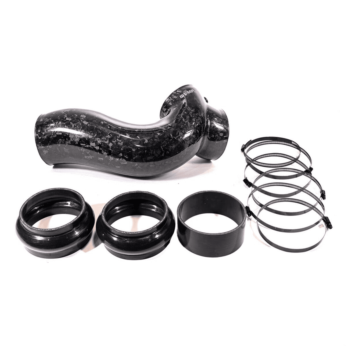 Whipple/VMP 2024+ Ford Mustang S650 112mm Forged Carbon Fiber Intake Tube