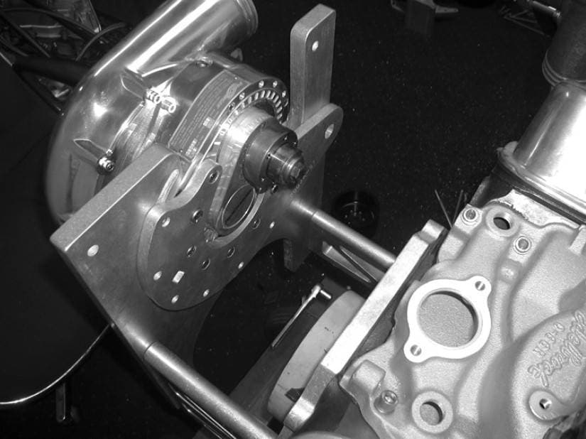Big Block Chevy Reverse Cog Supercharger Mounting Bracket