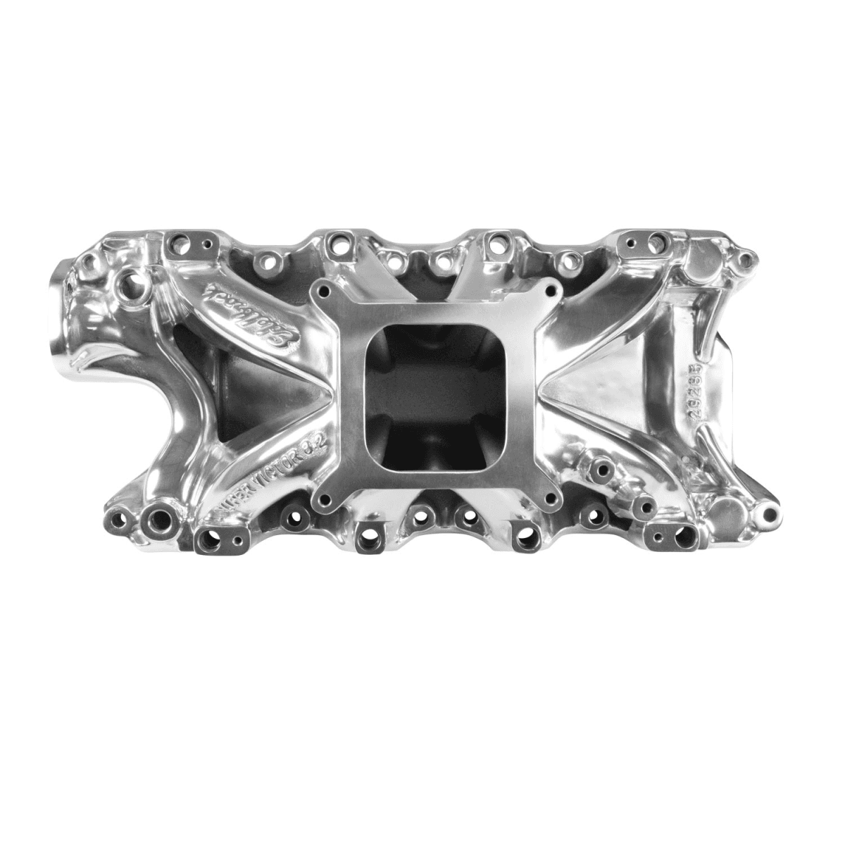 Edelbrock Super Victor SBF EFI Single Plane Polished Intake Manifold - 8.2 Deck