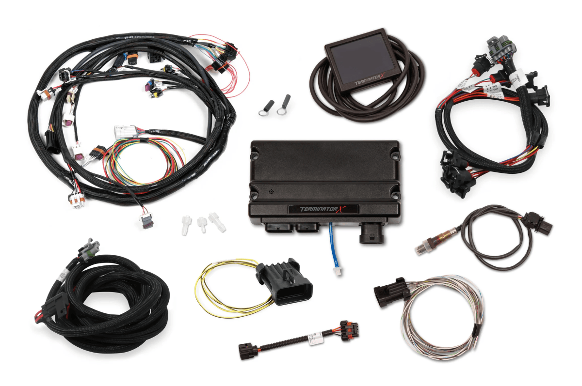 Holley MPFI EFI Terminator X Kit w/ Universal Main Harness - EV1