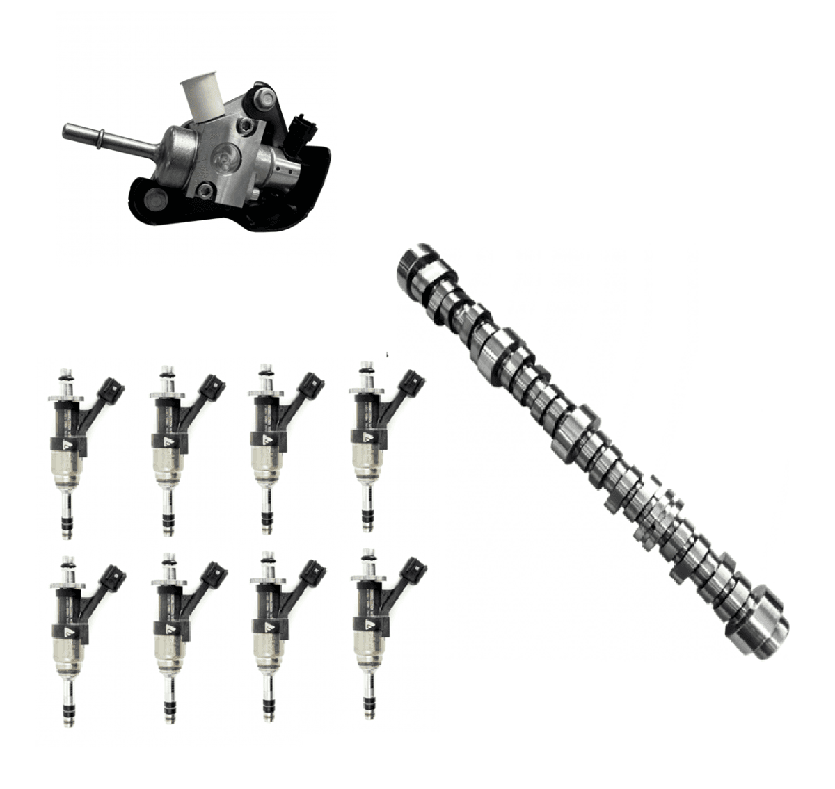 Lingenfelter High Flow Stage 1 Direct Injection Injectors, Big Bore Fuel Pump & GT35 Camshaft Kit for GM LT1/LT4 V8 - 1200WHP on Gas / 900WHP on E85