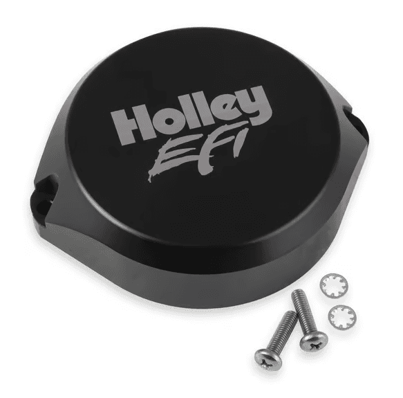 Holley EFI Billet Blank Distributor Cap for Dual Sync Distributors - Black