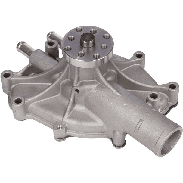 CVF Ford SBF Short High Flow Water Pump - Clockwise Rotation (Satin)