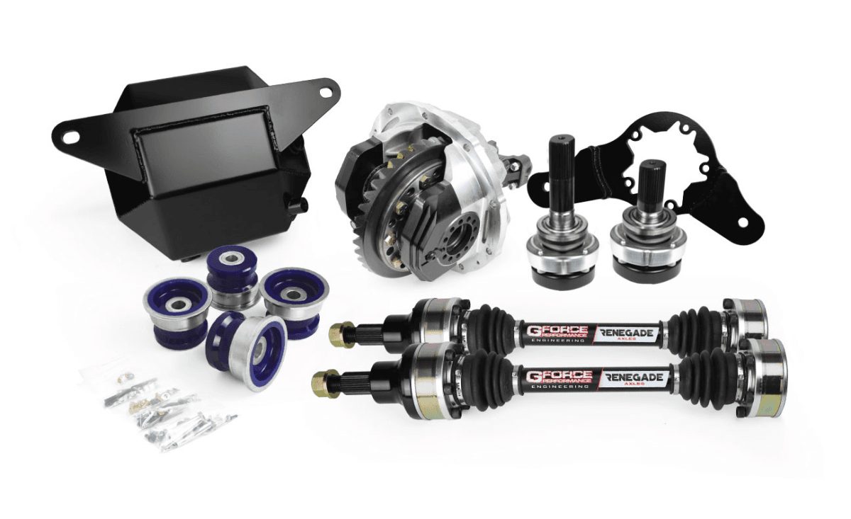 Ford Mustang S550/S650 Complete GForce Performance 9" Rear End IRS Kit (2015+)