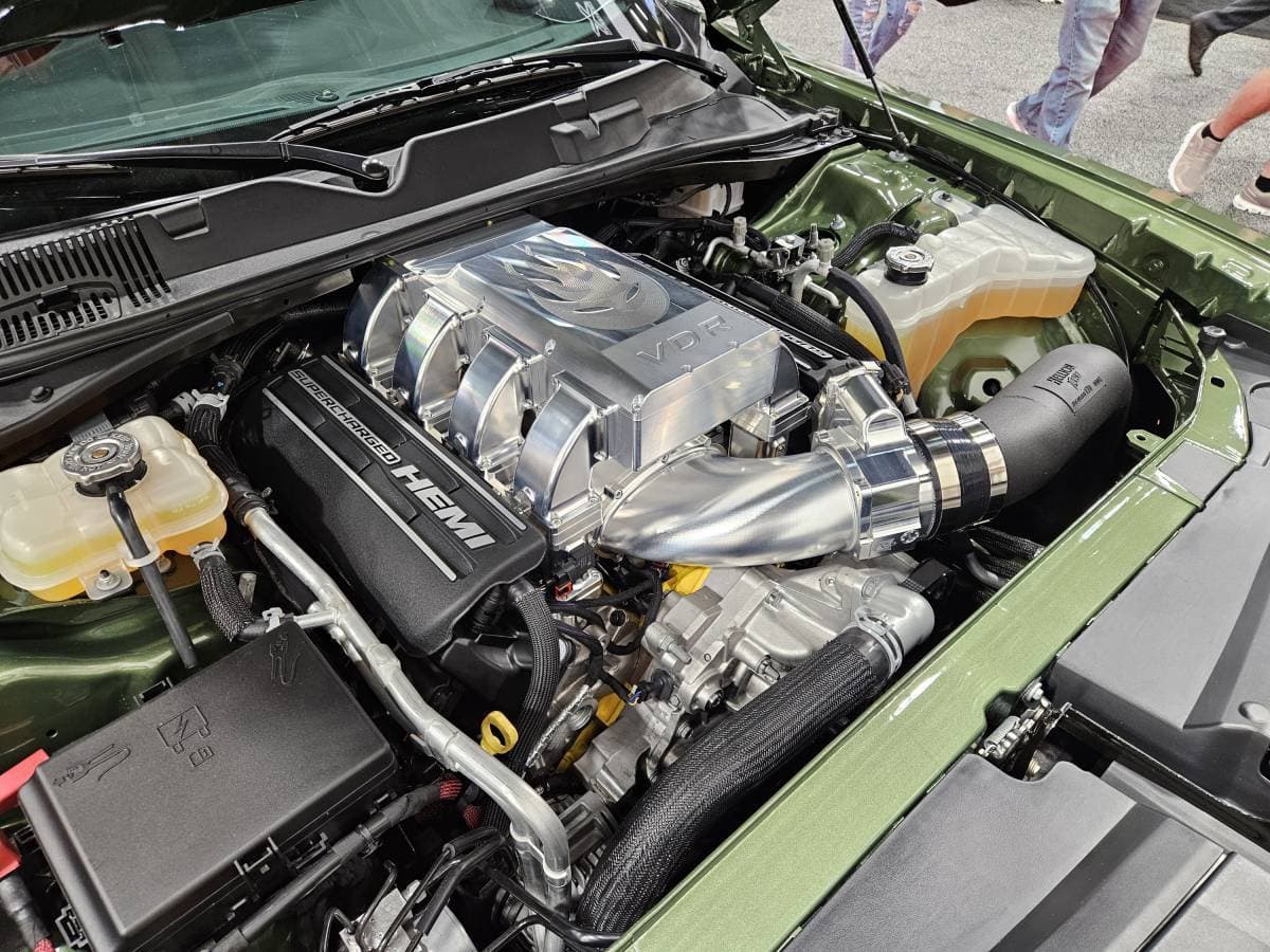 Dodge Demon 170 2023 Hellion Compound Boost Twin 64mm Turbo Kit With Optional Billet Intercooled Intake Manifold or Works with OE Blower