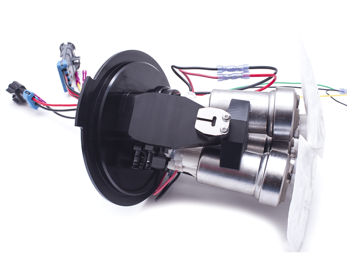 Fore Innovations 2005-2021 Dodge/Chrysler 5.7L/6.1L/6.4L SRT/RT Triple Pump LX Fuel Pump Billet Module - 1200+rwhp on E85 (Return Style Only)