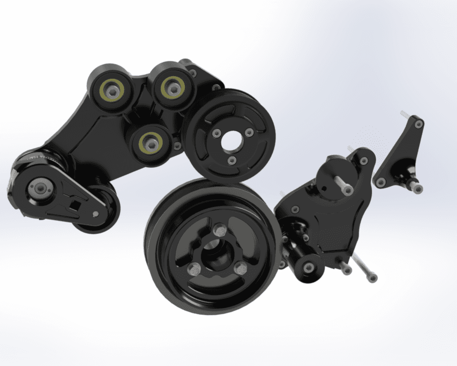 Whipple Ford F-150 2021+ Coyote 10-Rib Belt System Upgrade