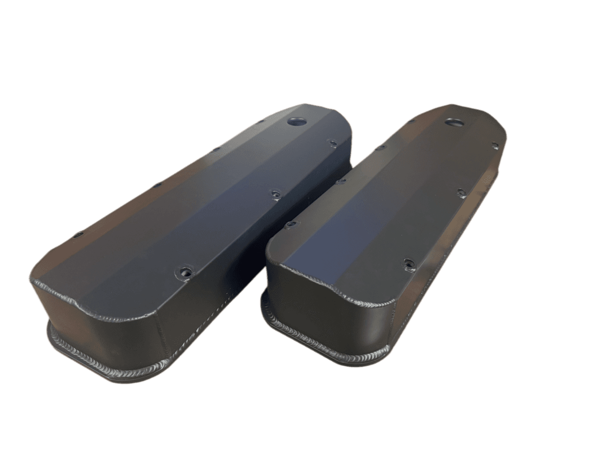 [GARAGE SALE] CVF BBC Fabricated Stealth Black Valve Covers