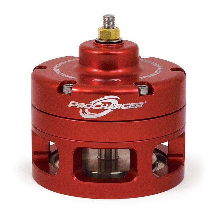 ATI Red Race Valve With Mounting Hardware - Open (Aluminum Flange)