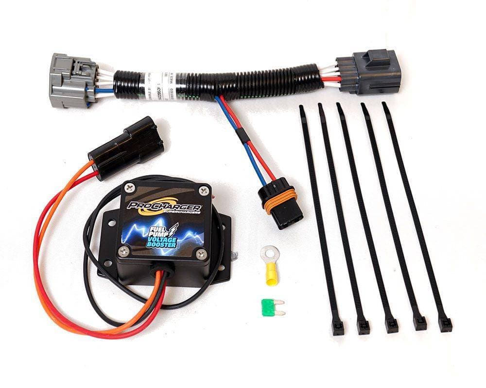 ProCharger 2015+ Ford Mustang Fuel Pump Plug & Play Voltage Booster-Bag