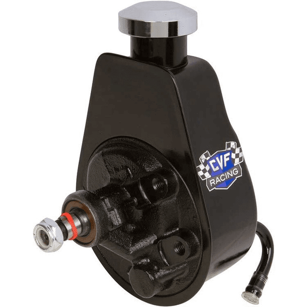 CVF Saginaw P-Series Black Power Steering Pump - 5/8" Keyway Shaft