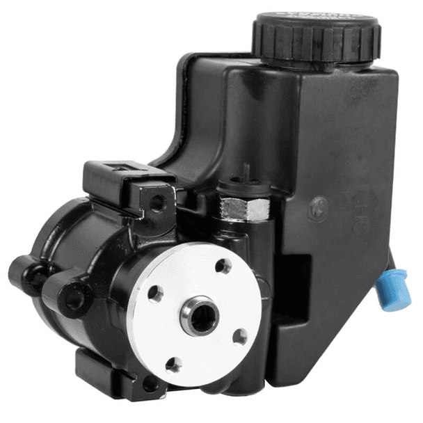 CVF GM Type II Power Steering Pump w/ Attached Plastic Reservoir - Black