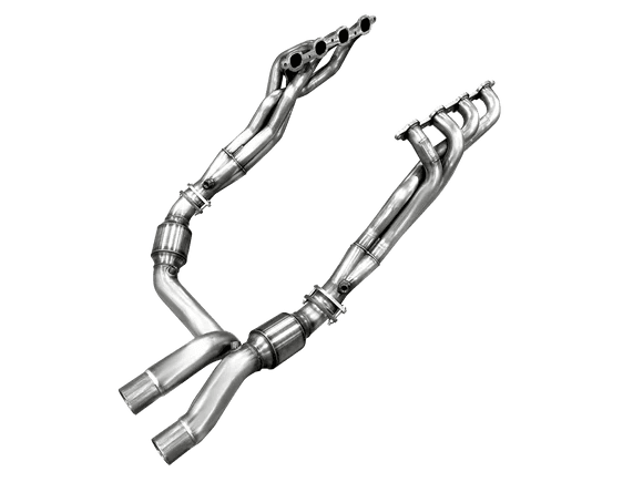 ARH Cadillac Escalade-V 2023+ 1-7/8" x 3" Long Tube Headers With Catted Connection Pipes