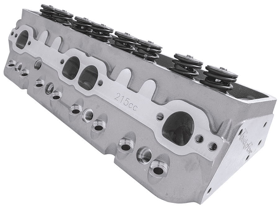 Trickflow Super 23® CNC Ported Cylinder Heads, SB Chevy, 215cc Intake, 67cc Chambers, 420lb, Titanium Retainers