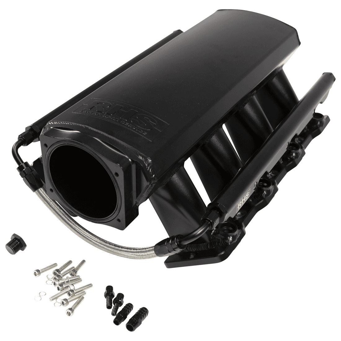 FAST LS1/LS2/LS6 103mm Billet Sheet Metal Rectangle Port Intake Manifold Chevy Cathedral Port - 25+ PSI