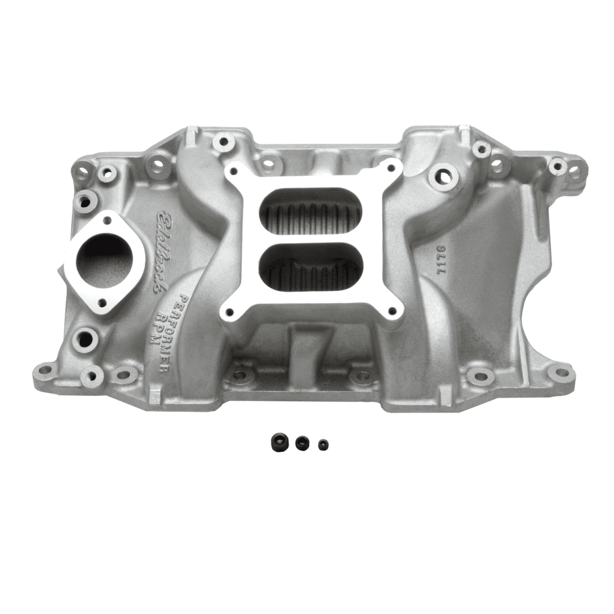 Edelbrock Performer RPM Dual Plane Non-EGR Intake Manifold for SBM 318/340/360 - Square Bore
