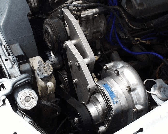 ProCharger 1986-1993 Mustang Billet Supercharger Mounting Bracket Assembly for P600B Blowers