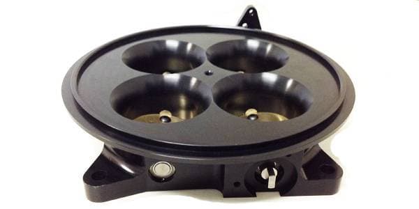 Accufab 4-Barrel 4500-2 Black Throttle Body
