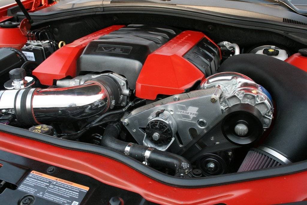 Chevrolet Camaro SS LS3 L99 2010-2011 6.2L Vortech Supercharger - Satin V-3 Si Complete Kit