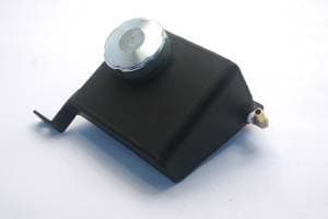 Aluminum Recovery / Fill Tank 1999-2005 Mazda Miata - Black Powdercoated