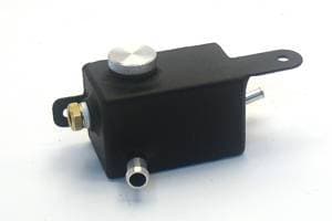 Aluminum Power Steering Tank 2008-2015 Subaru WRX & STi - Black Powdercoated