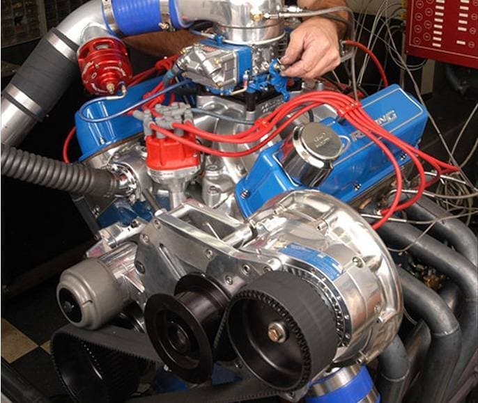 Ford SBF Cog Drive Race Procharger F-1X Supercharger Kit