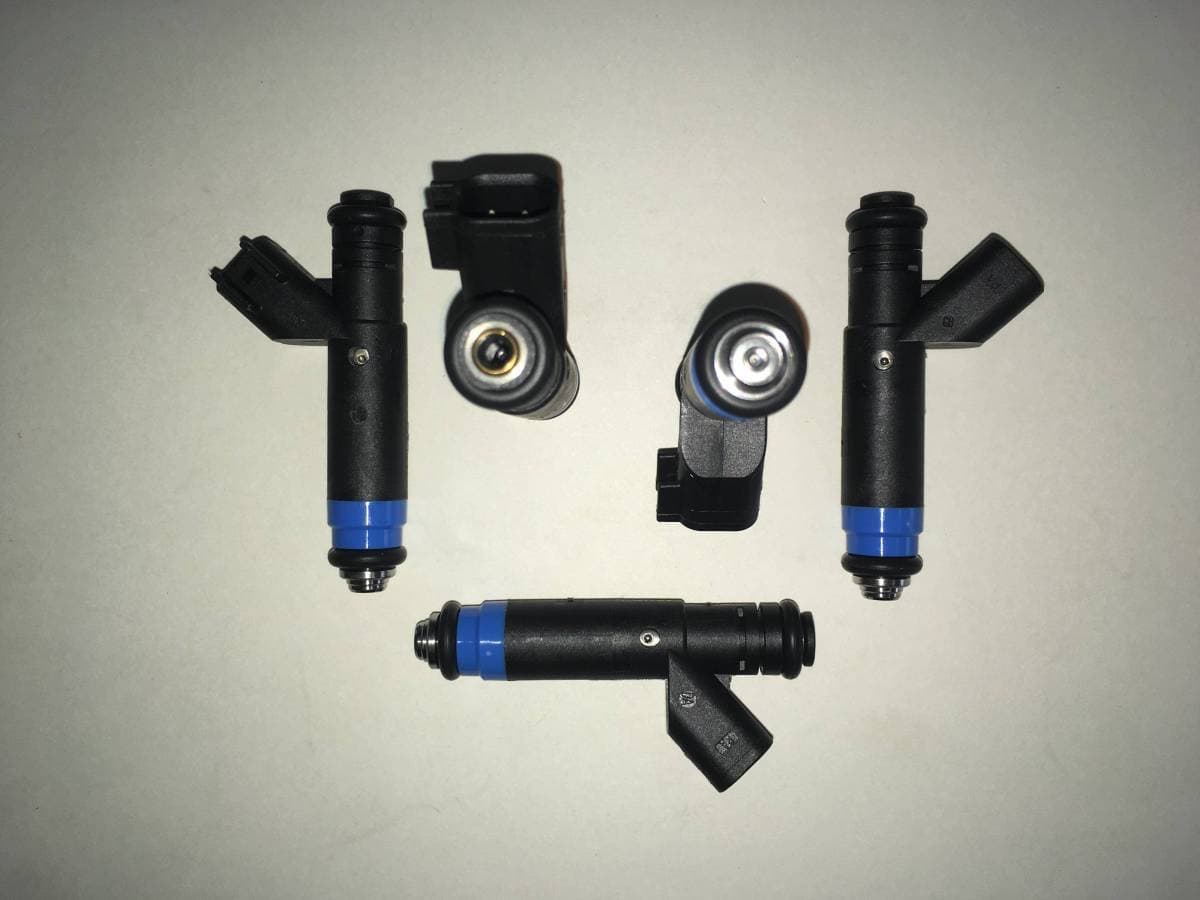 Genuine 80lb Siemens  USCAR EV6 Fuel Injectors - 5