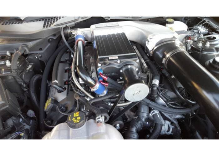 Kenne Bell 2015-2017 Ford Mustang 5.0L GT Supercharger - Black Mammoth 3.2LC Liquid Cooled Complete Kit