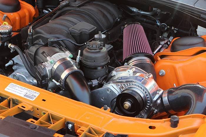 Dodge Challenger SRT-8 HEMI 6.4L 2011-2014 Stage II Procharger P-1SC-1 / P-1X Complete Kit