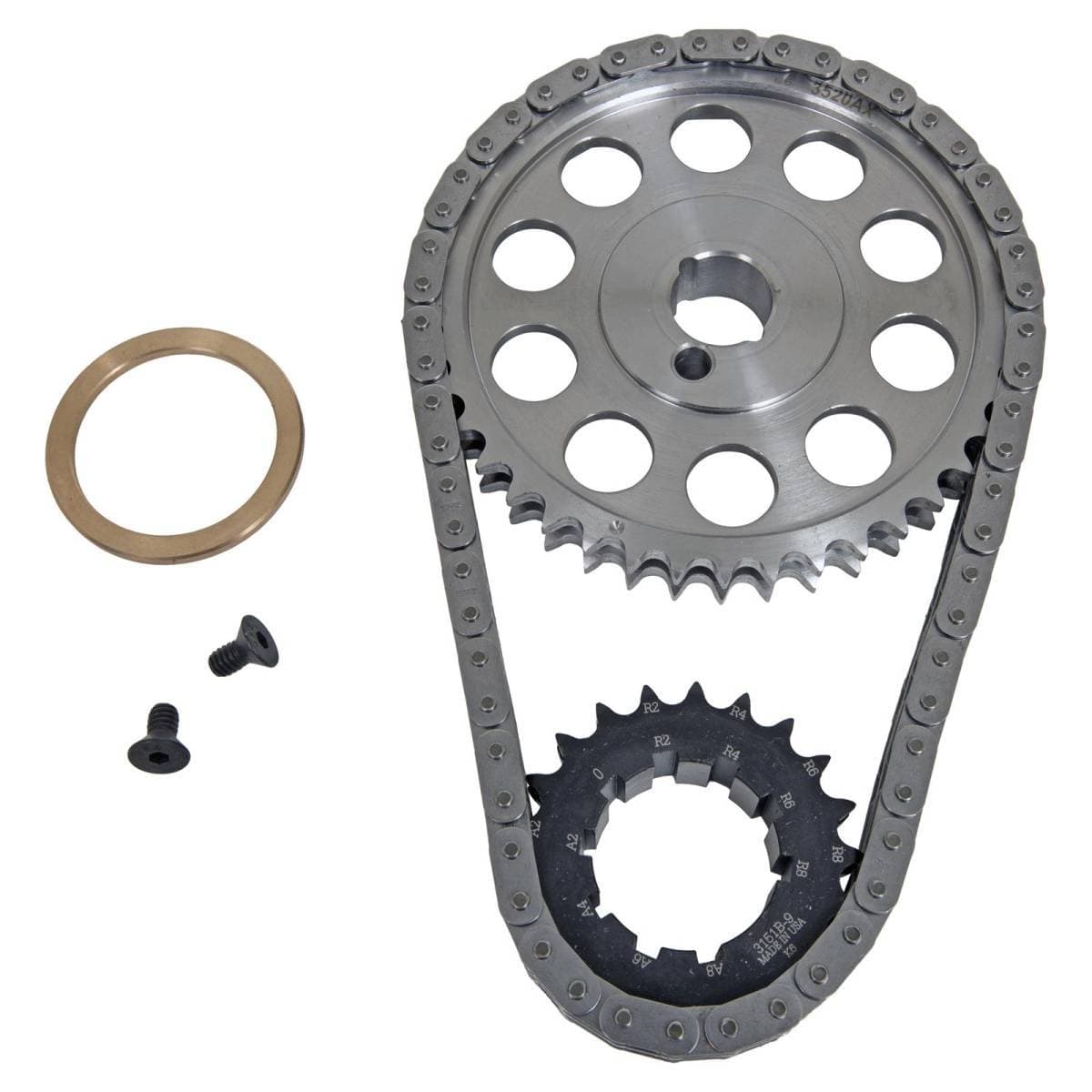 Trick Flow Billet Steel 9-way Adjustable Timing Chain Set Ford Small Block 302/351W SBF