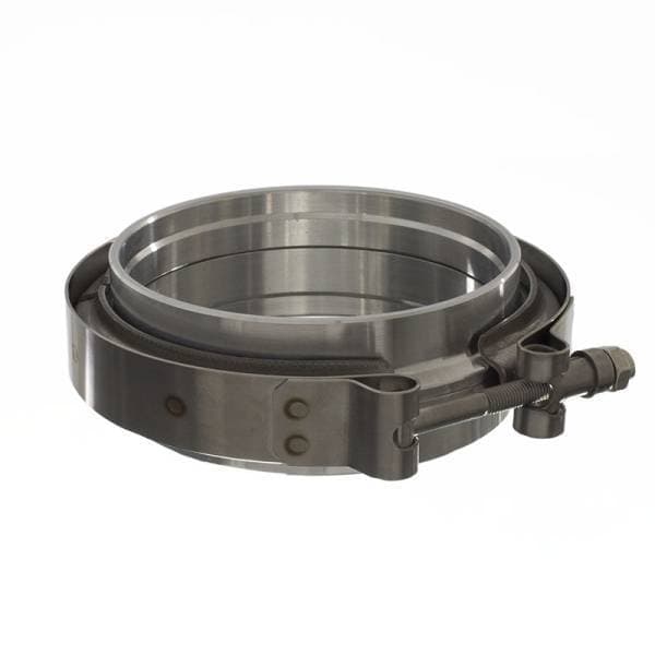 Accufab 4" Stainless Steel V-Band Clamp With Ferrule Kit