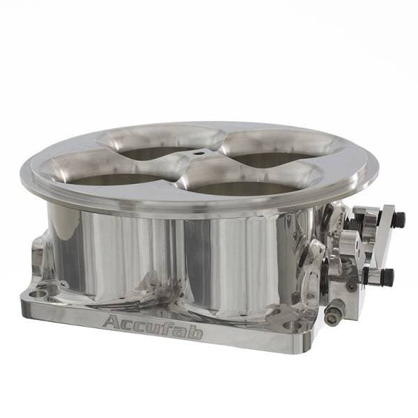 Accufab 4-Barrel 5500 Polished Competition Throttle Body
