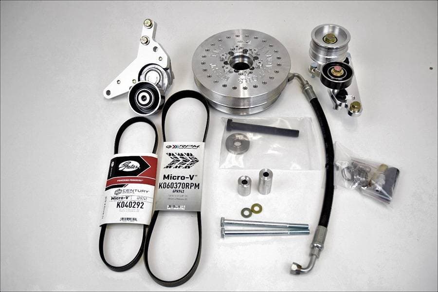 A&A Corvette C5/C6 Secondary Belt Drive System - Dry Sump