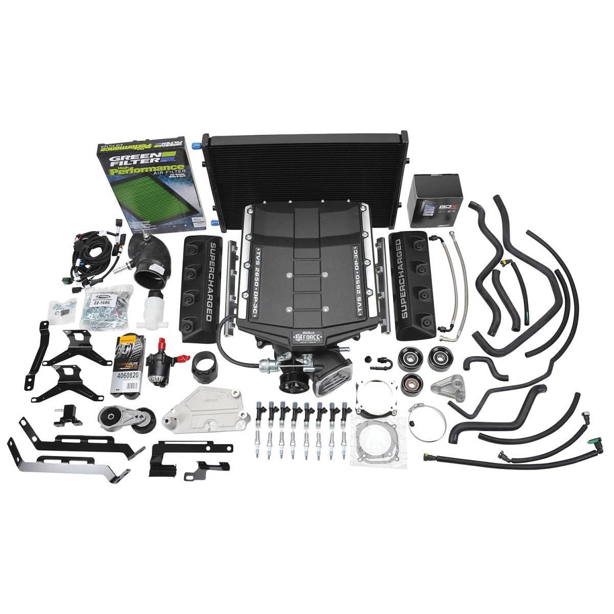 Ford Mustang 5.0L 2015-2017 Edelbrock Stage 1 Complete Supercharger Intercooled Kit Without Tune