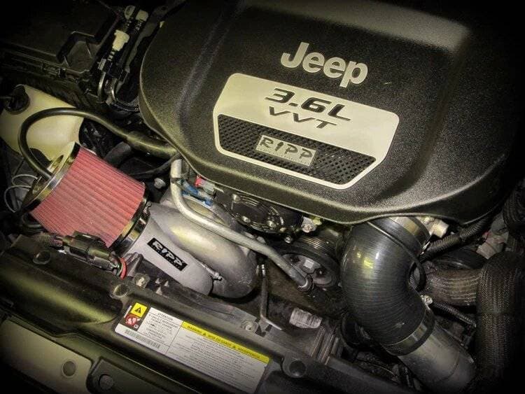 Jeep JK Wrangler 3.6L 2012-2014 Intercooled V3 Si RIPP Supercharger Kit CARB Legal- Manual