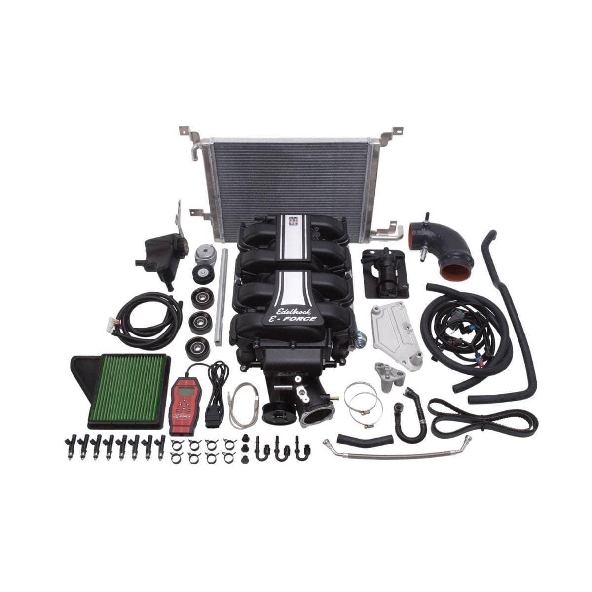 Ford Mustang 5.0L 2011-2014 Edelbrock Stage 1 Complete Supercharger Intercooled Kit With Tune