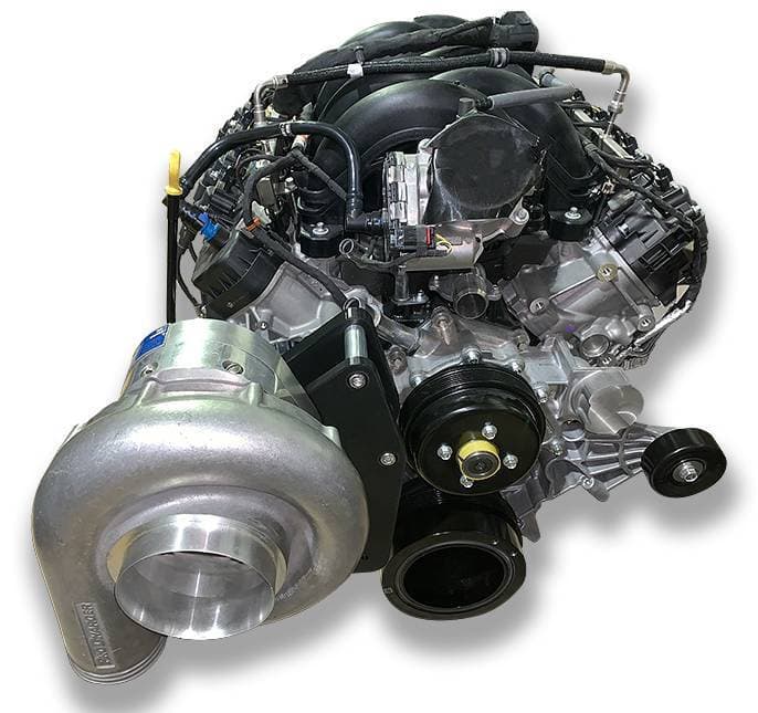 Ford 7.3L Godzilla Procharger 8 Rib Transplant Stage II Intercooled Supercharger Tuner Kit with P-1SC-1