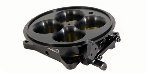 Accufab 4-Barrel 4500 Black Throttle Body